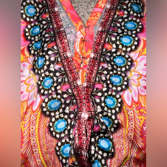 Ranee’s Bright Halter Dress One Size NWT - Picture 8 of 9